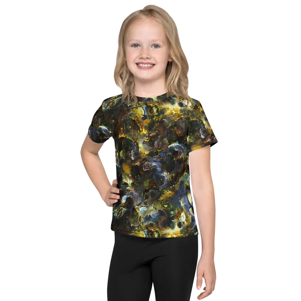 Obsidian Canopy on Kids Crew Neck T-Shirt — Front