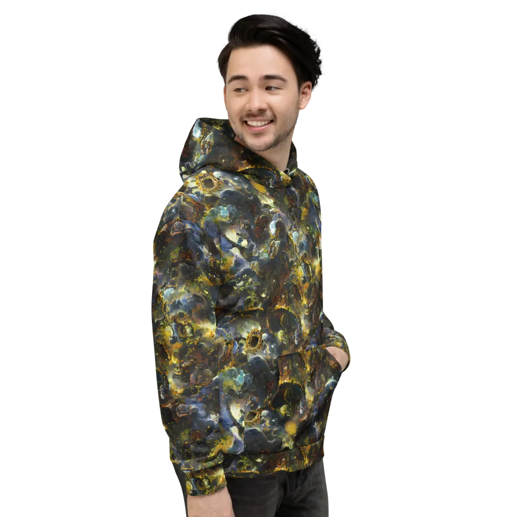Obsidian Canopy on Hoodie — Right
