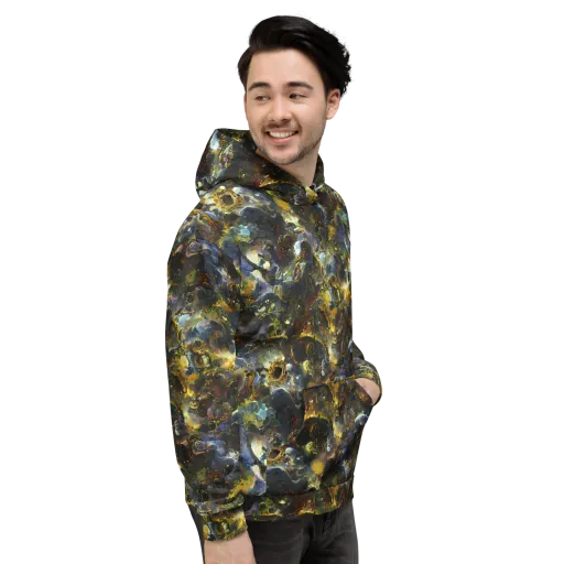 Obsidian Canopy on a Hoodie