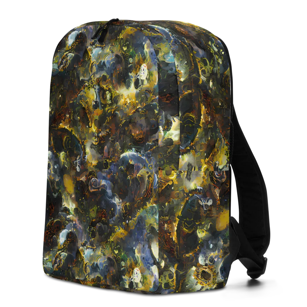 Obsidian Canopy on Minimalist Backpack — Left
