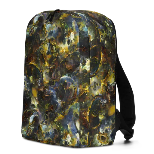Obsidian Canopy on a Minimalist Backpack