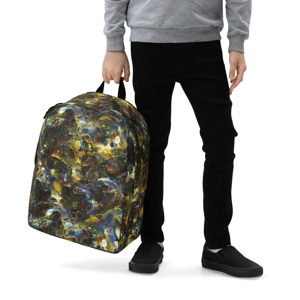 Obsidian Canopy on Minimalist Backpack — Zoomed-in