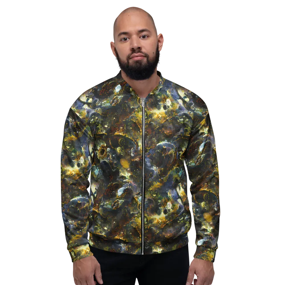 Obsidian Canopy on Bomber Jacket — Front