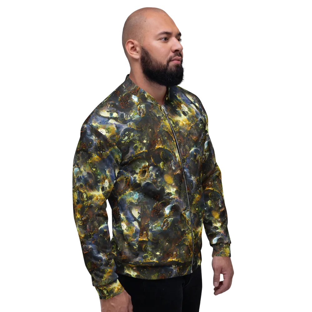 Obsidian Canopy on Bomber Jacket — Right
