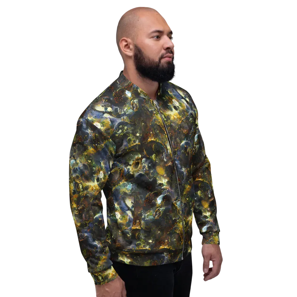 Obsidian Canopy on Bomber Jacket — Right