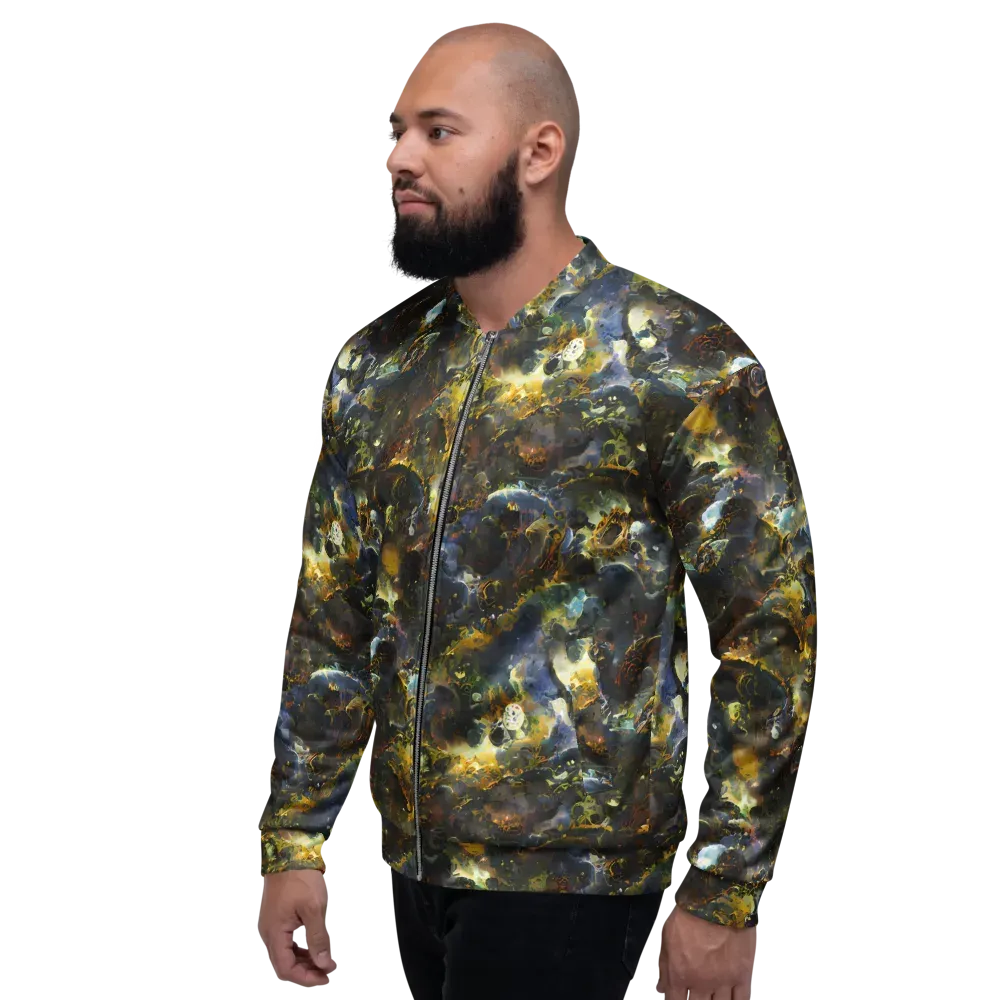 Obsidian Canopy on Bomber Jacket — Left