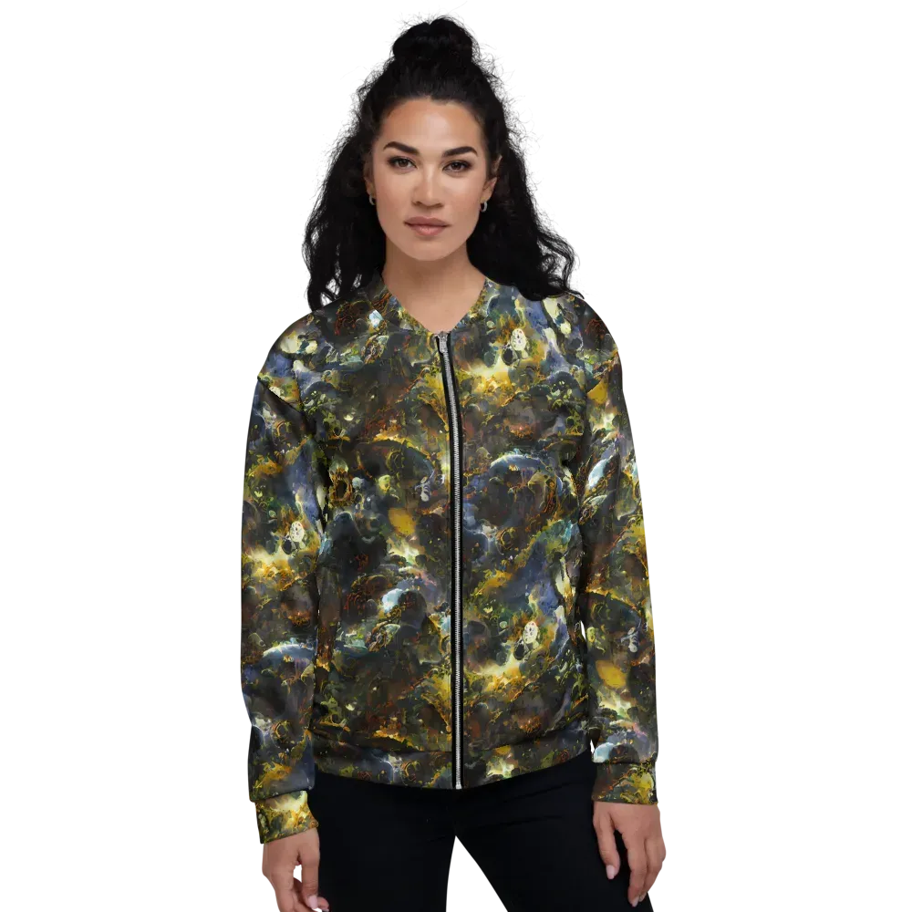 Obsidian Canopy on Bomber Jacket — Front
