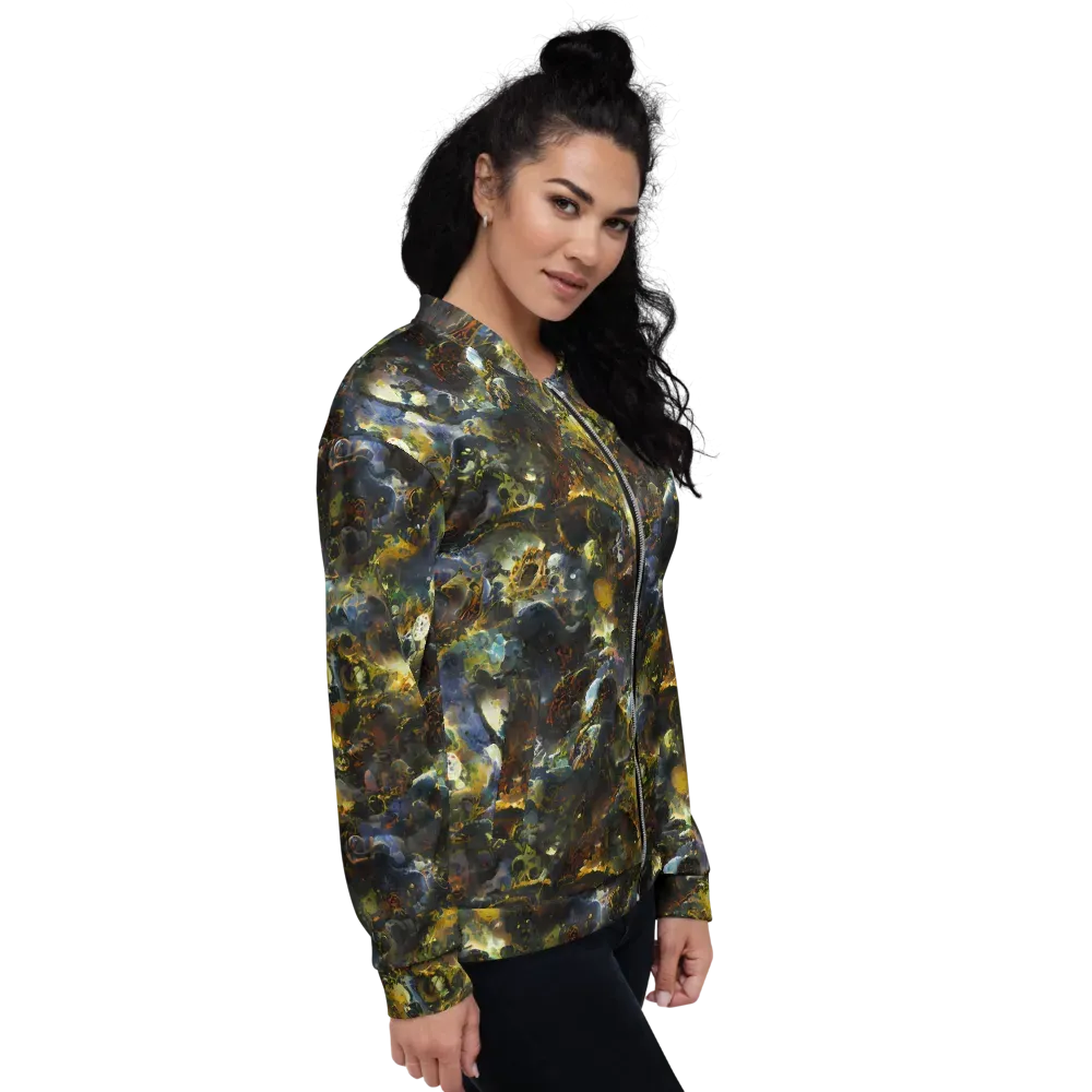 Obsidian Canopy on Bomber Jacket — Right