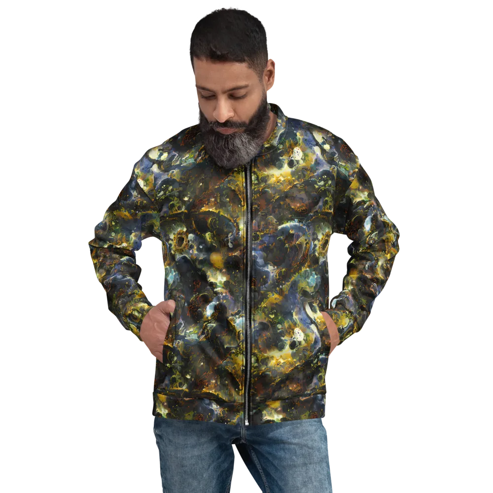 Obsidian Canopy on Bomber Jacket — Front