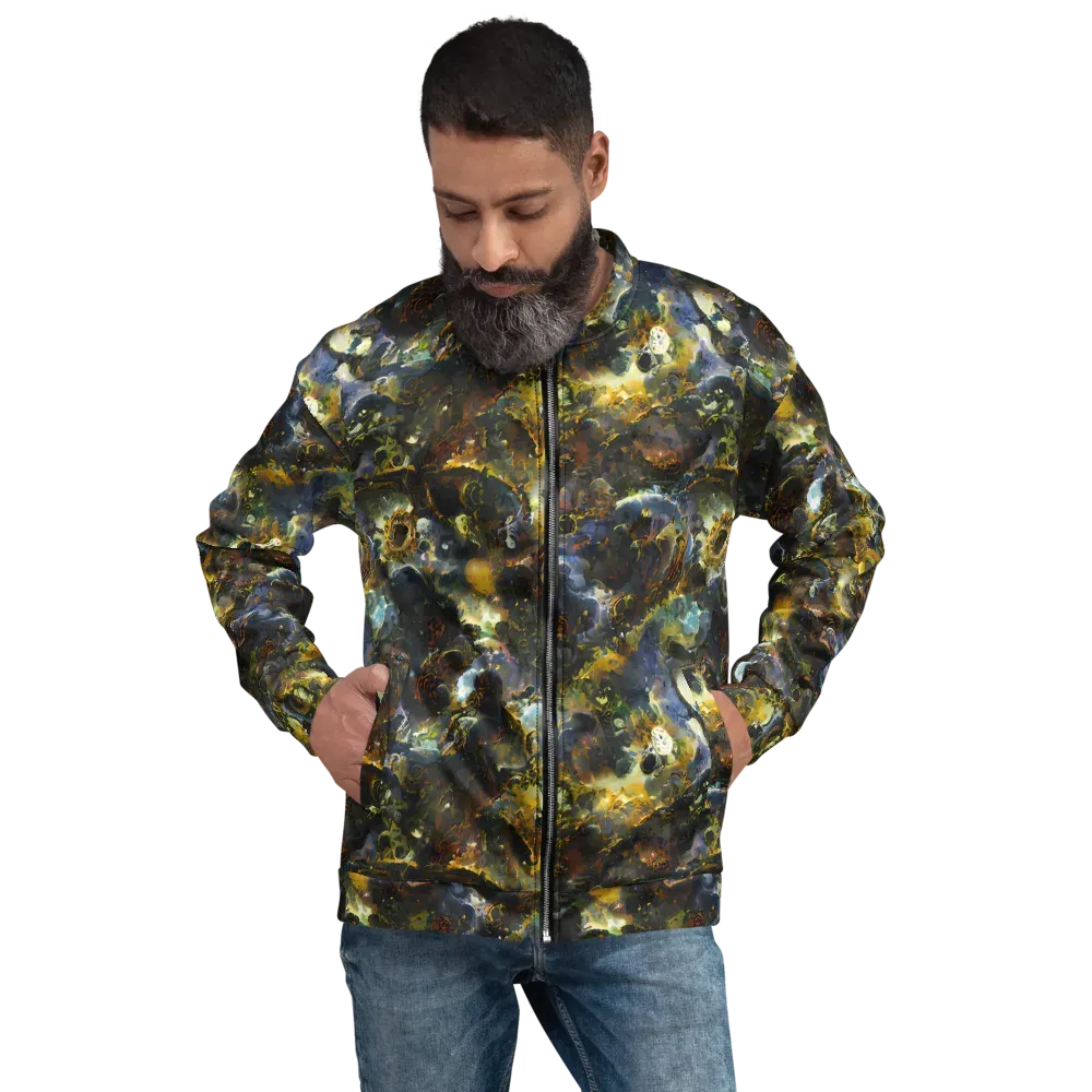 Obsidian Canopy on Bomber Jacket — Front