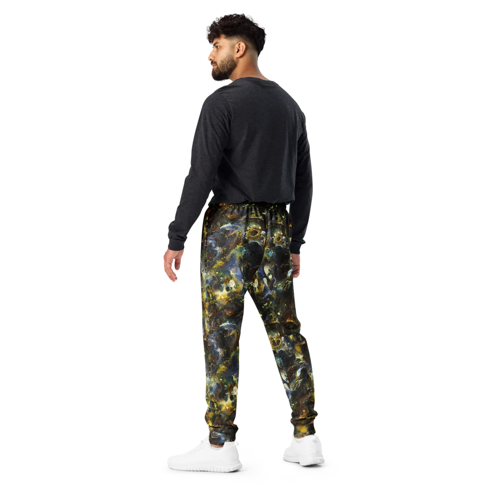 Obsidian Canopy on Men's Joggers — Back
