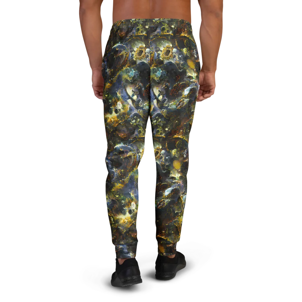 Obsidian Canopy on Men's Joggers — Back