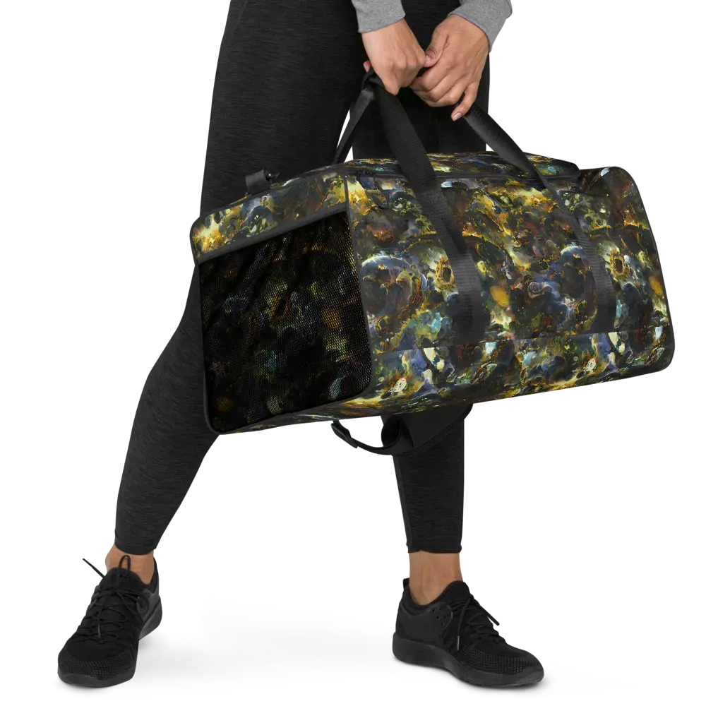 Obsidian Canopy on Duffle Bag — Right Front