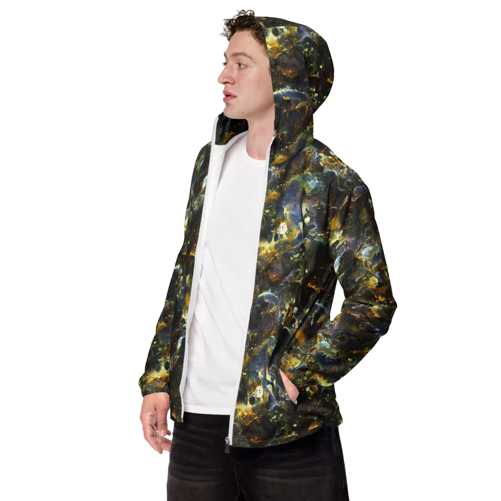 Obsidian Canopy on Men's Windbreaker — Left Front