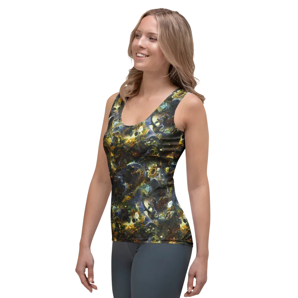 Obsidian Canopy on Women's Tank Top — Left Front