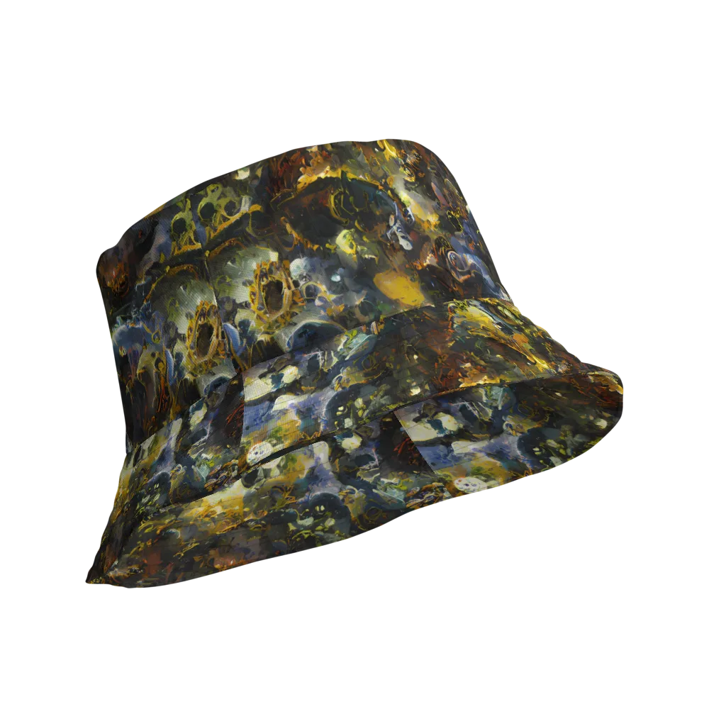 Obsidian Canopy on Reversible Bucket Hat — Product details Outside