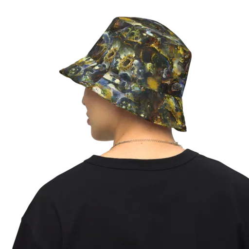 Obsidian Canopy on a Reversible Bucket Hat
