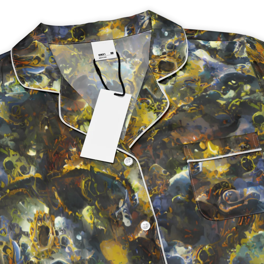 Obsidian Canopy on Women's Short Sleeve Pajama Top — Product details