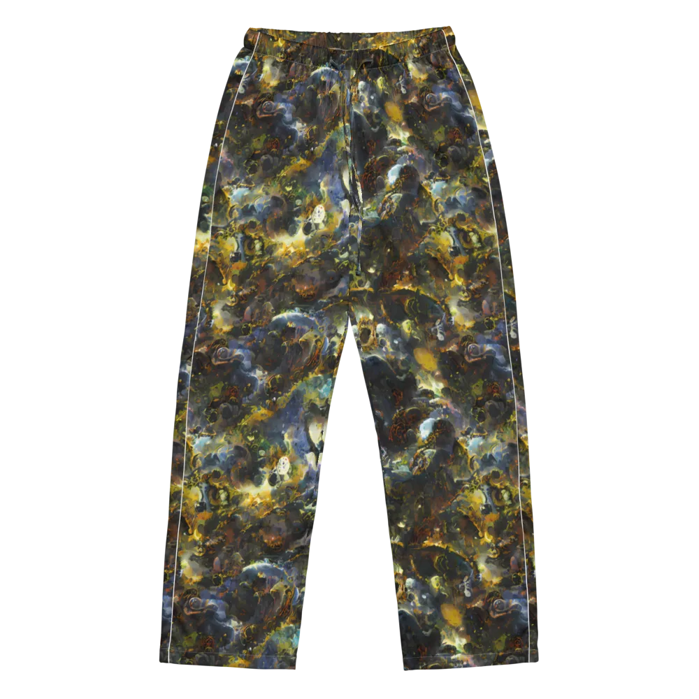 Obsidian Canopy on Women's Pajama Pants — Front