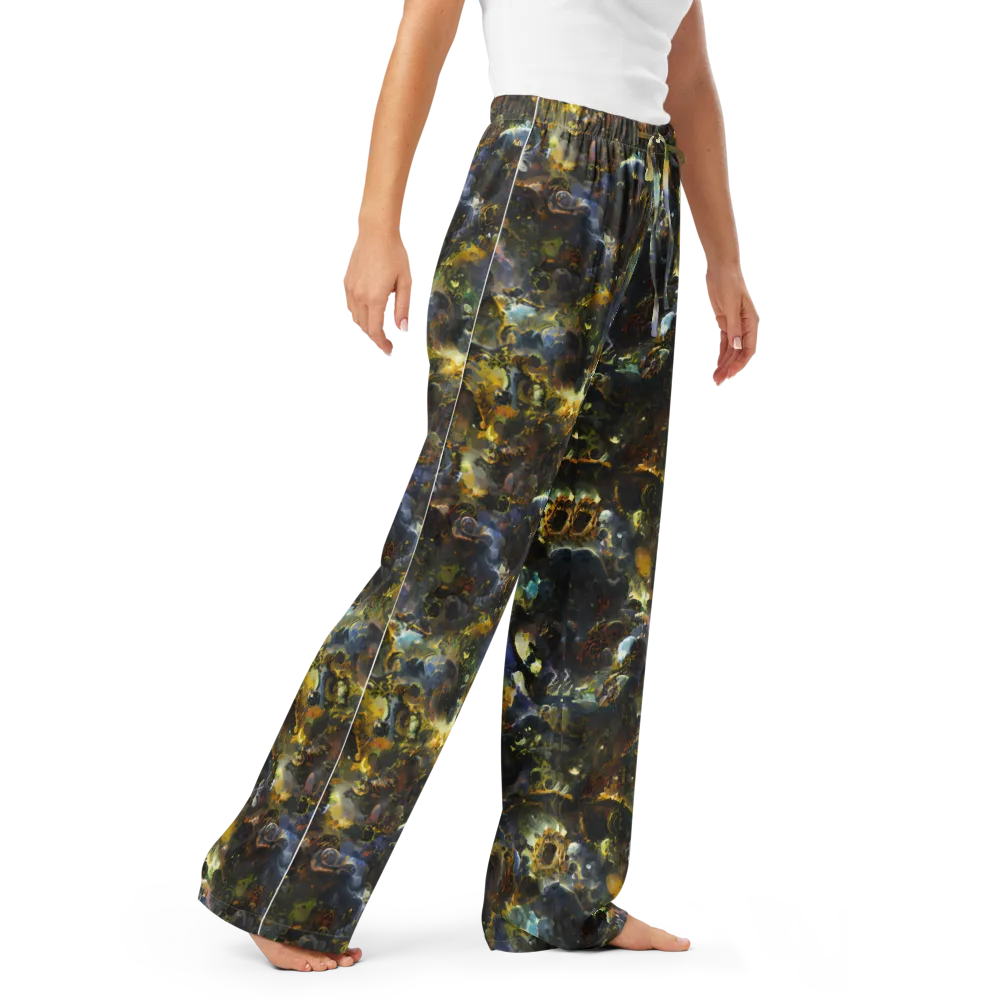 Obsidian Canopy on Women's Pajama Pants — Right Front