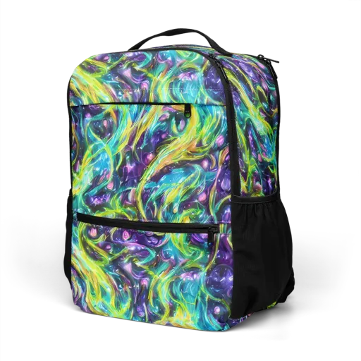 Hypercolor Lagoon on a Utility Backpack