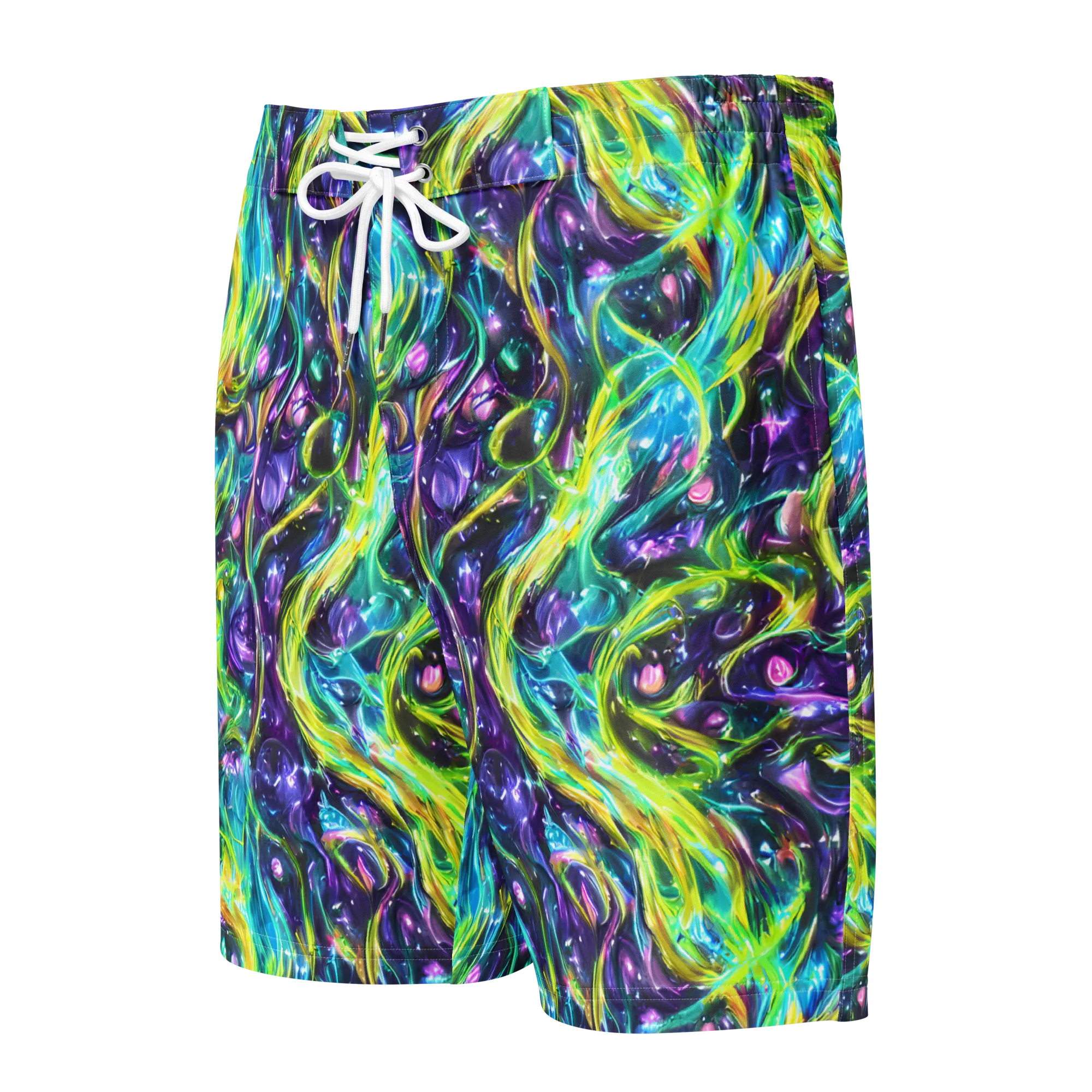 Hypercolor Lagoon on Men's Board Shorts — Front