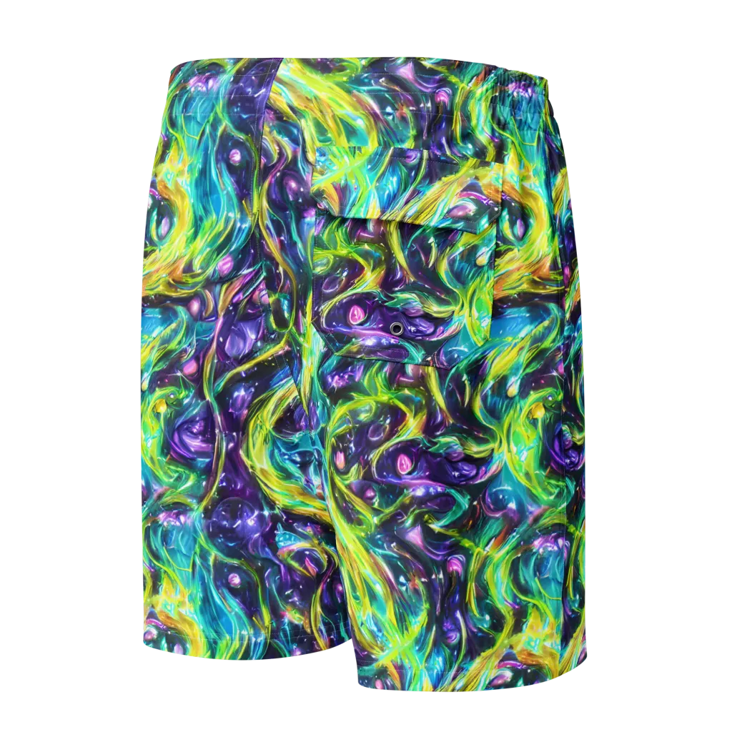 Hypercolor Lagoon on Men's Board Shorts — Back