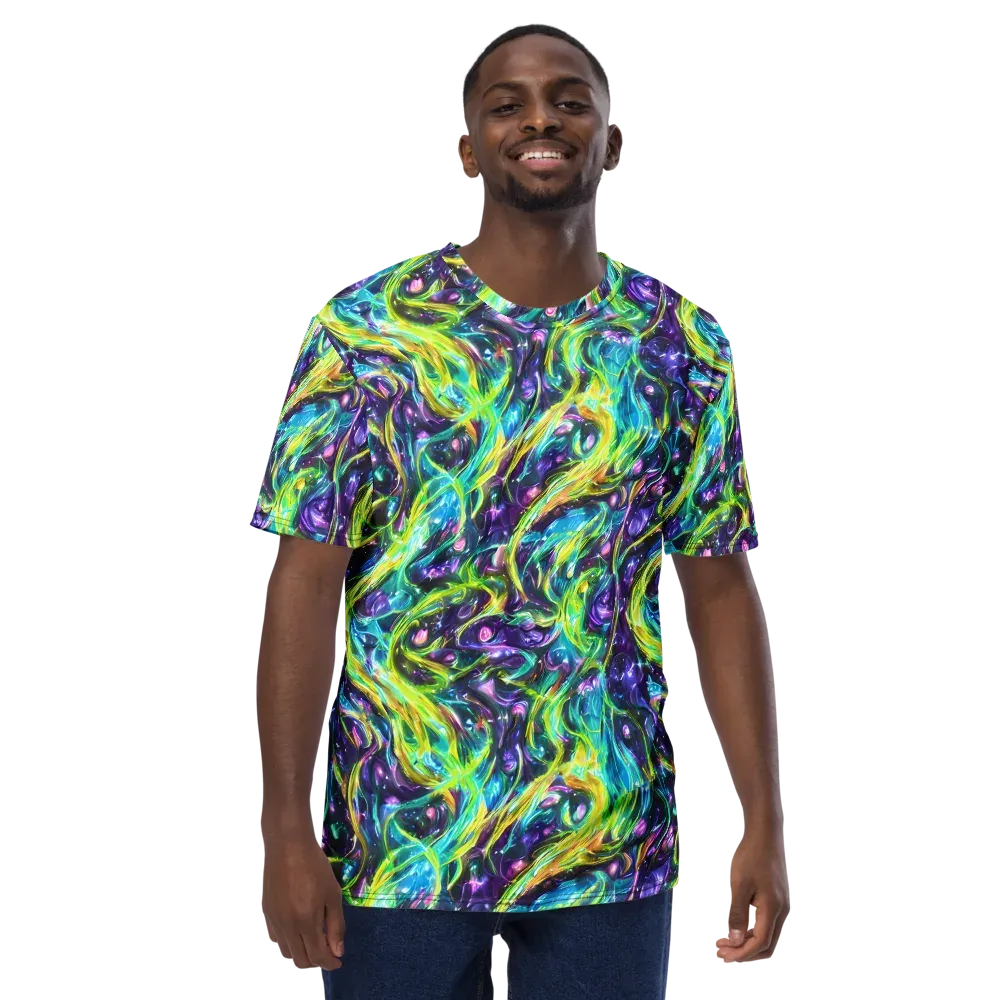Hypercolor Lagoon on Men's Crew Neck T-Shirt — Front