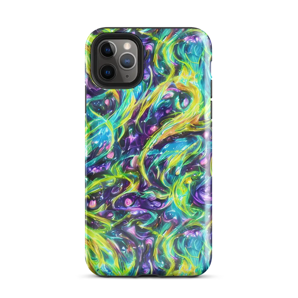 Hypercolor Lagoon on Tough Case for iPhone® — Front
