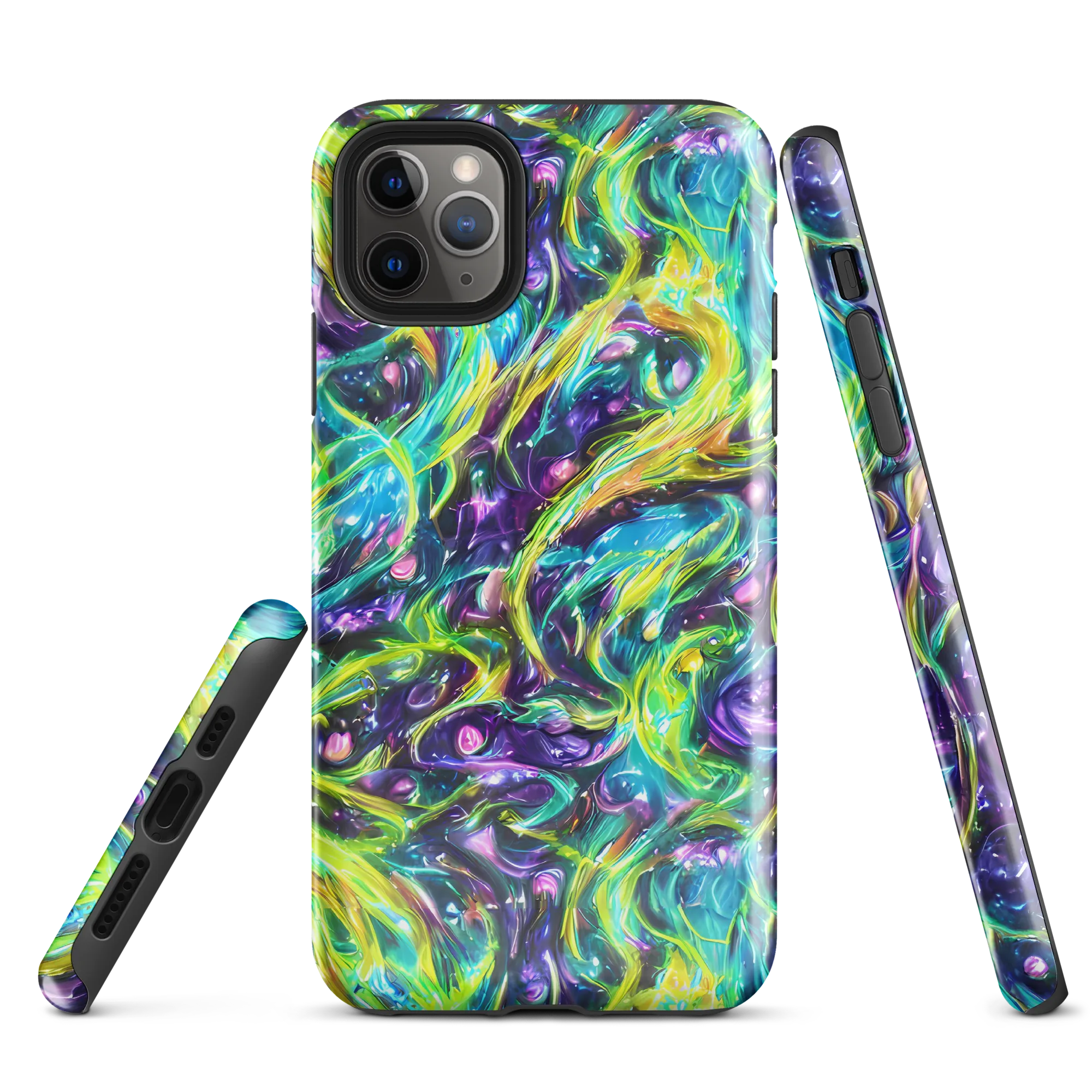 Hypercolor Lagoon on Tough Case for iPhone® — Front