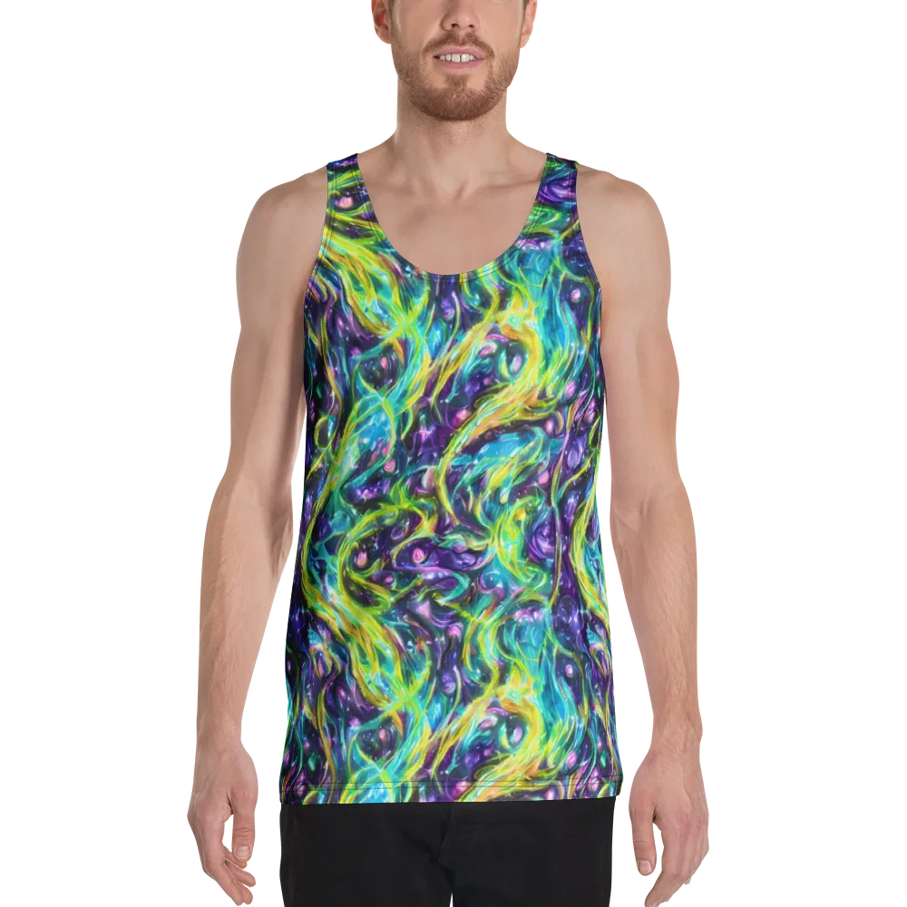 Hypercolor Lagoon on Men's Tank Top — Front