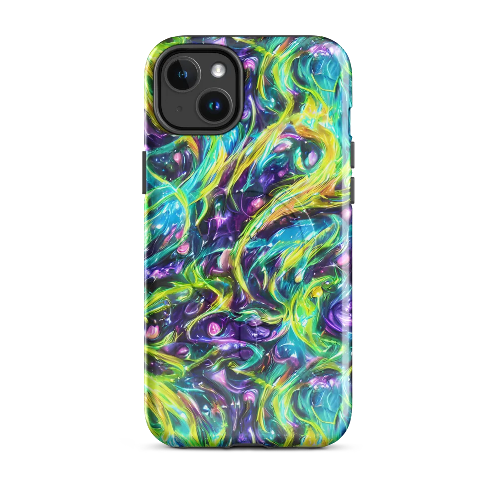 Hypercolor Lagoon on MagSafe Tough Case for iPhone® — Front