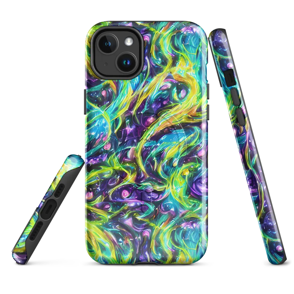 Hypercolor Lagoon on MagSafe Tough Case for iPhone® — Front