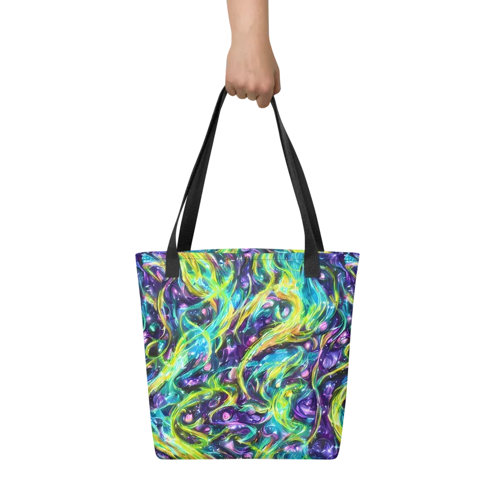 Hypercolor Lagoon on Tote Bag — Front
