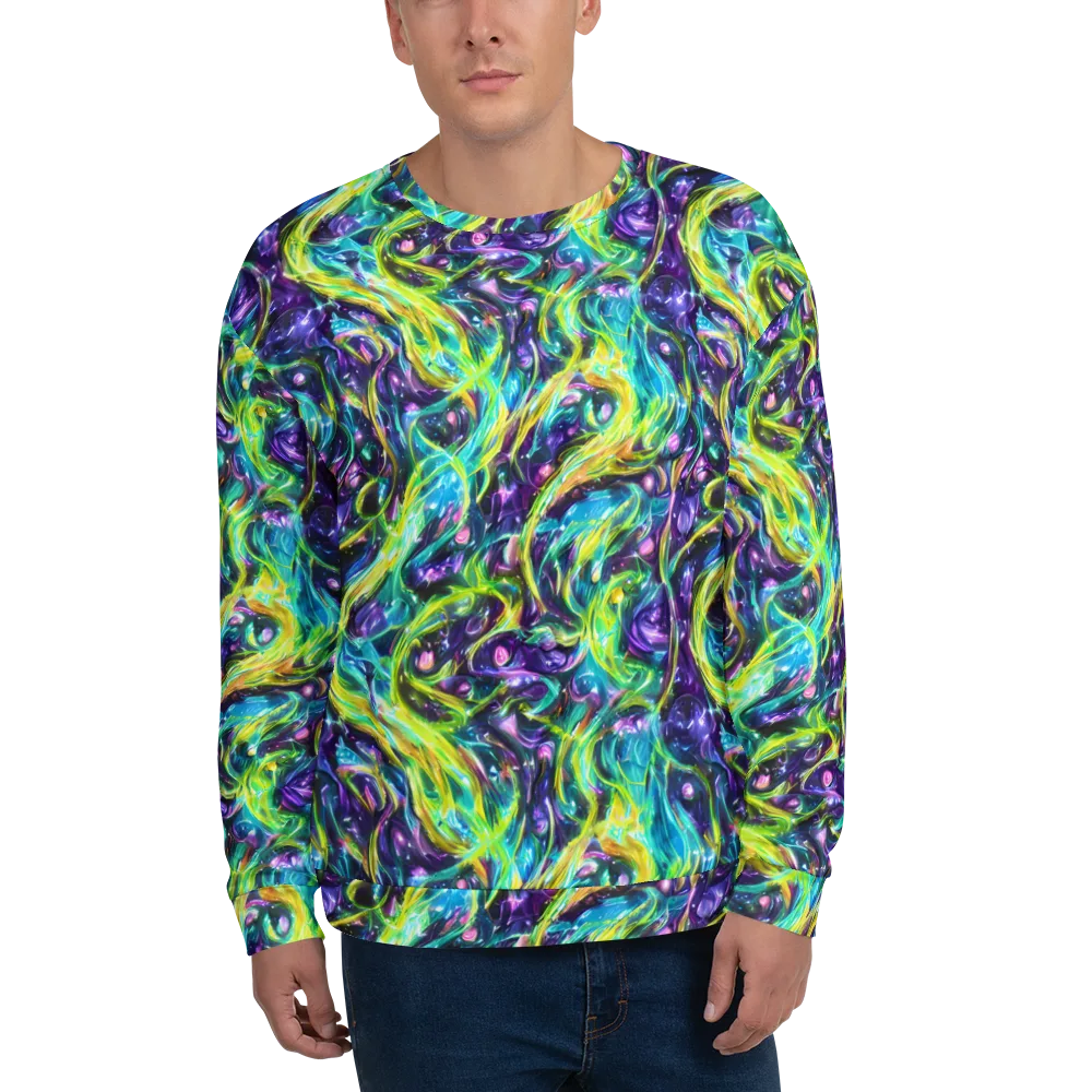 Hypercolor Lagoon on Sweatshirt — Front