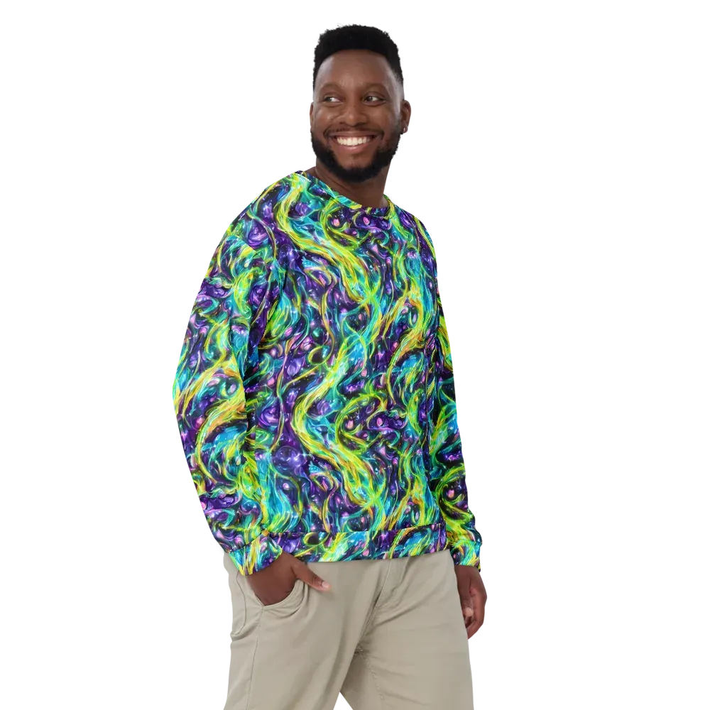 Hypercolor Lagoon on Sweatshirt — Front