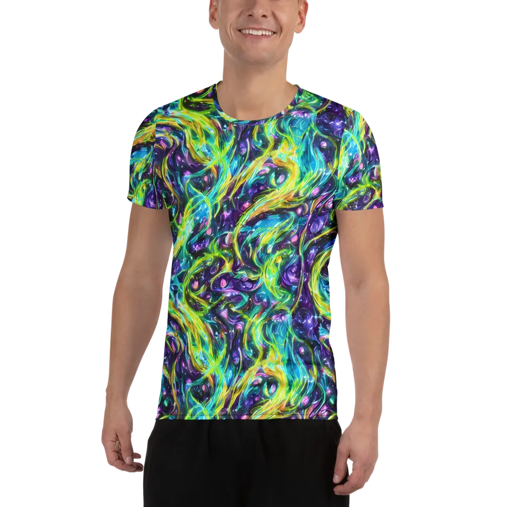 Hypercolor Lagoon on Men's Athletic T-Shirt — Front