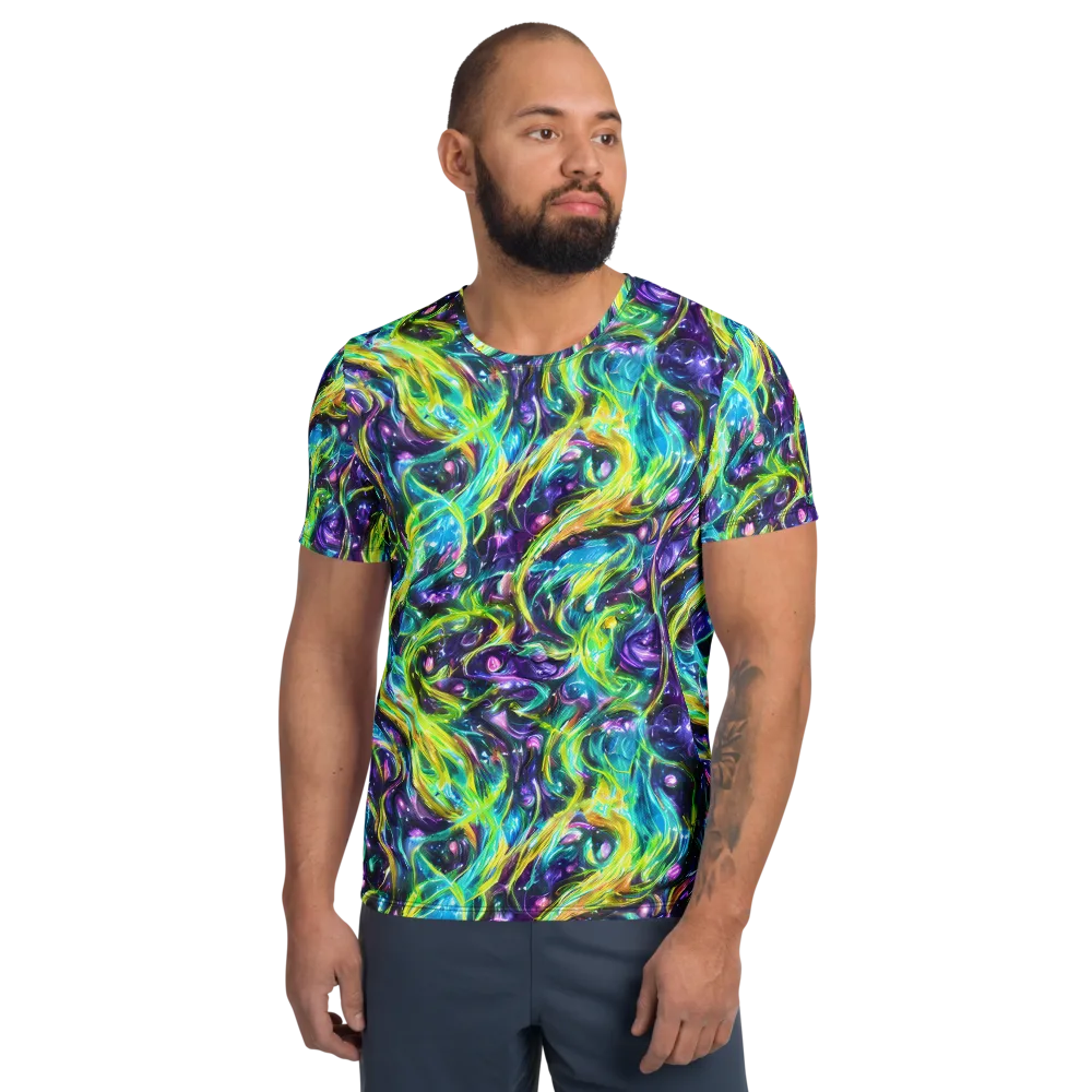 Hypercolor Lagoon on Men's Athletic T-Shirt — Front