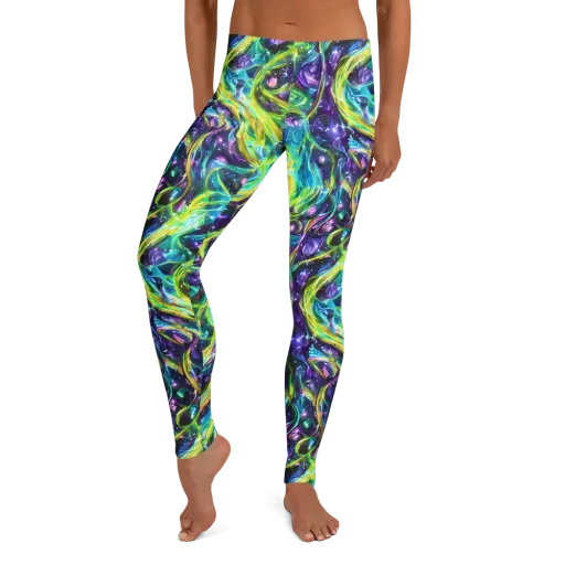 Hypercolor Lagoon on a Leggings