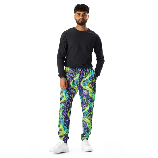 Hypercolor Lagoon on a Men's Joggers