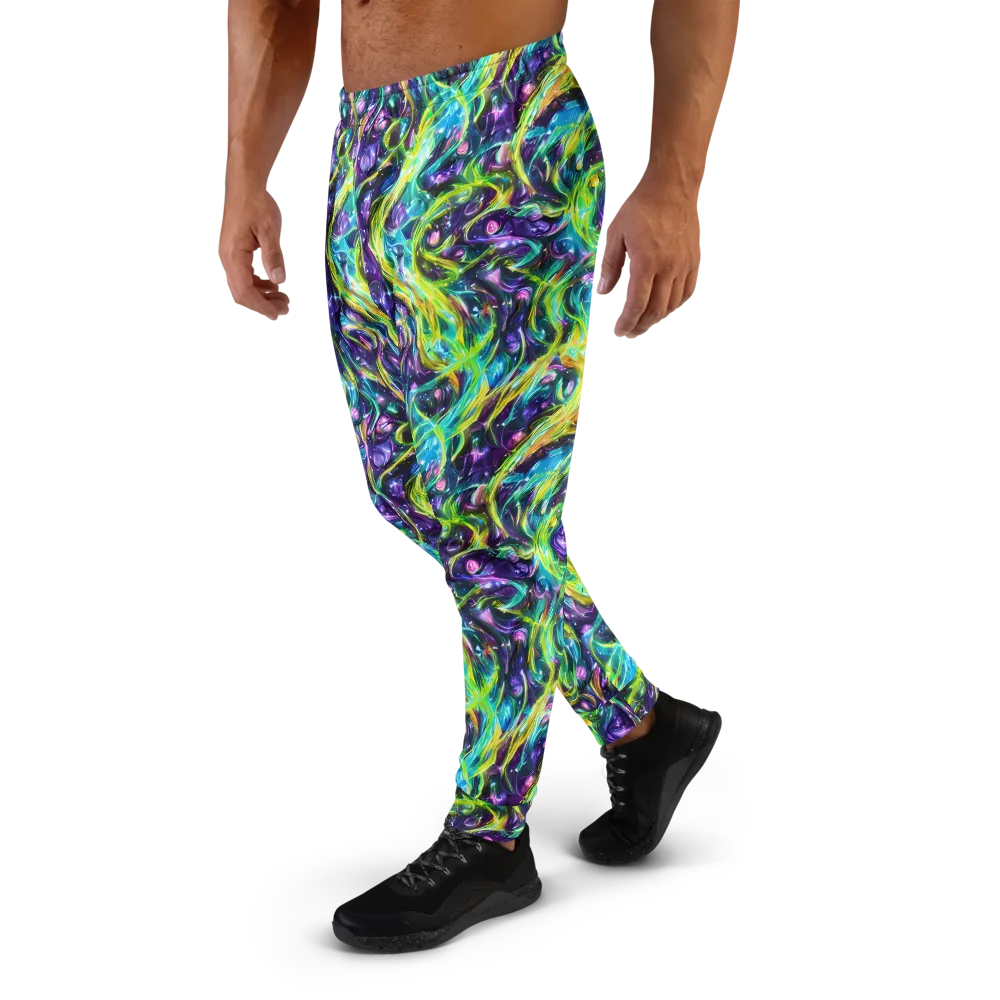 Hypercolor Lagoon on Men's Joggers — Left
