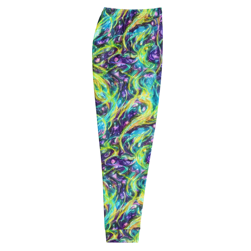 Hypercolor Lagoon on Men's Joggers — Right