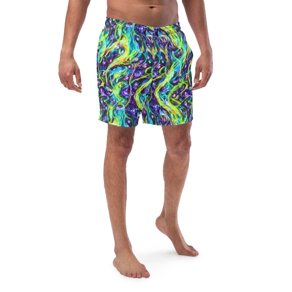 Hypercolor Lagoon on Swim Trunks — Front