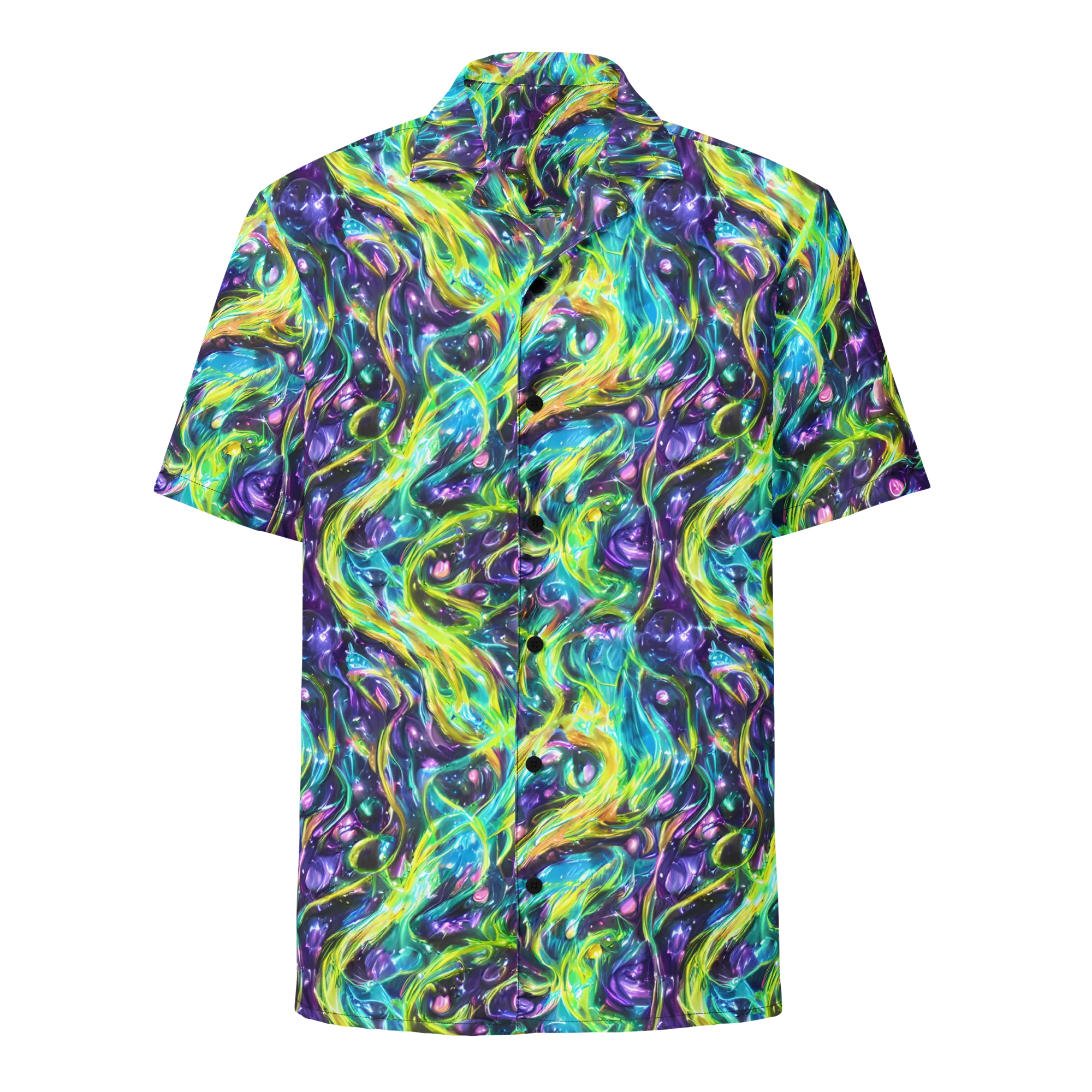 Hypercolor Lagoon on Button Shirt — Front