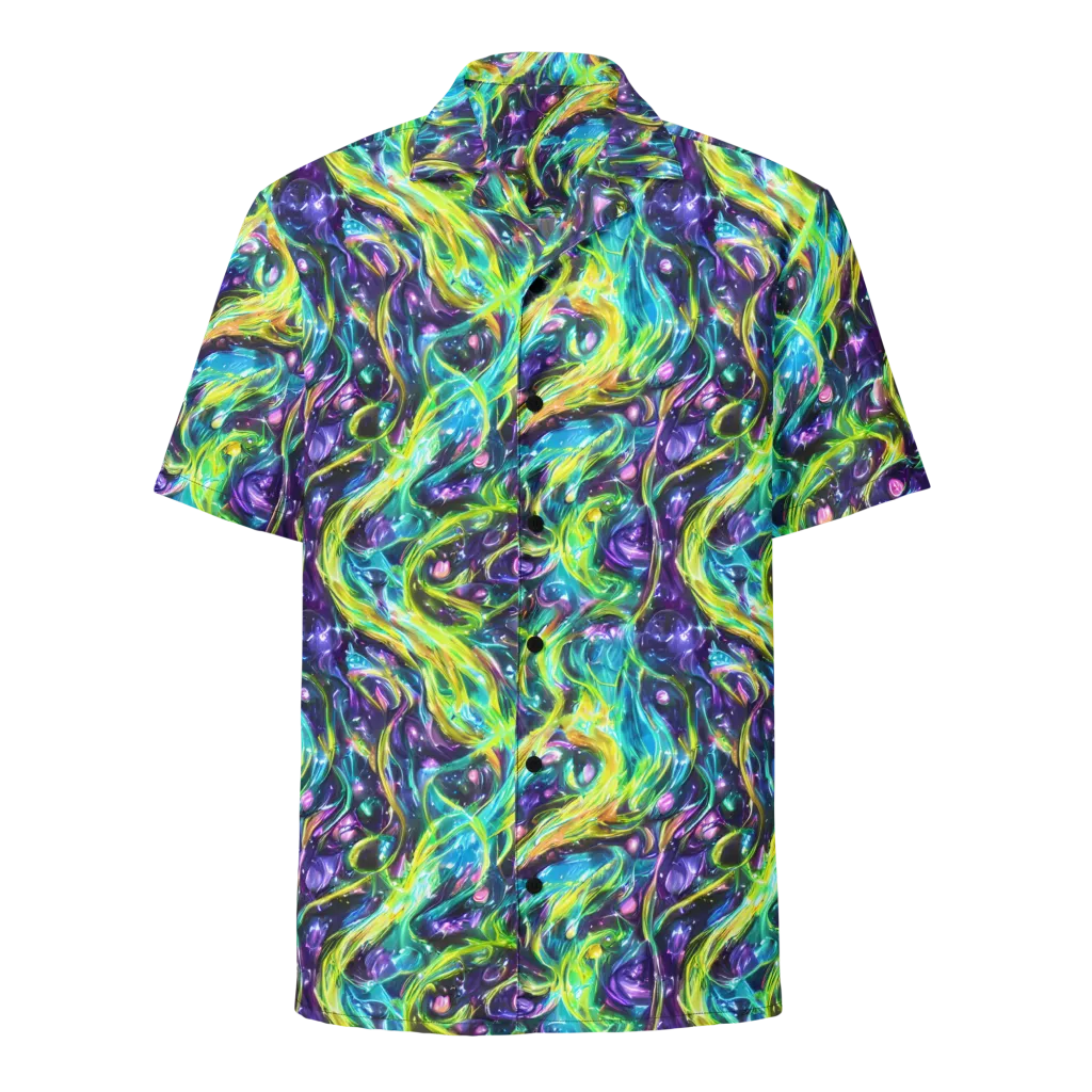 Hypercolor Lagoon on Button Shirt — Front