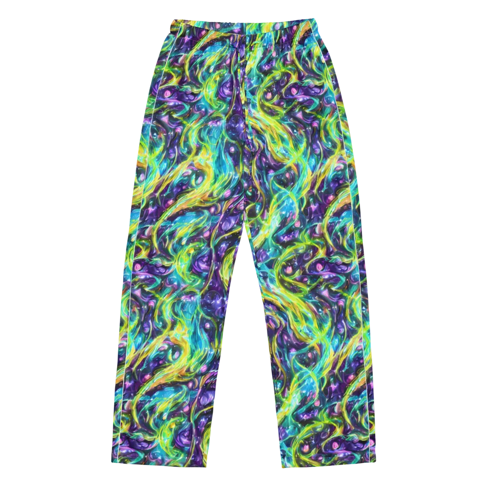 Hypercolor Lagoon on Women's Pajama Pants — Front