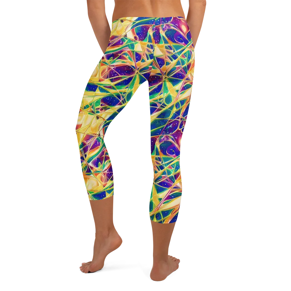 Solar Prism on Capri Leggings — Back