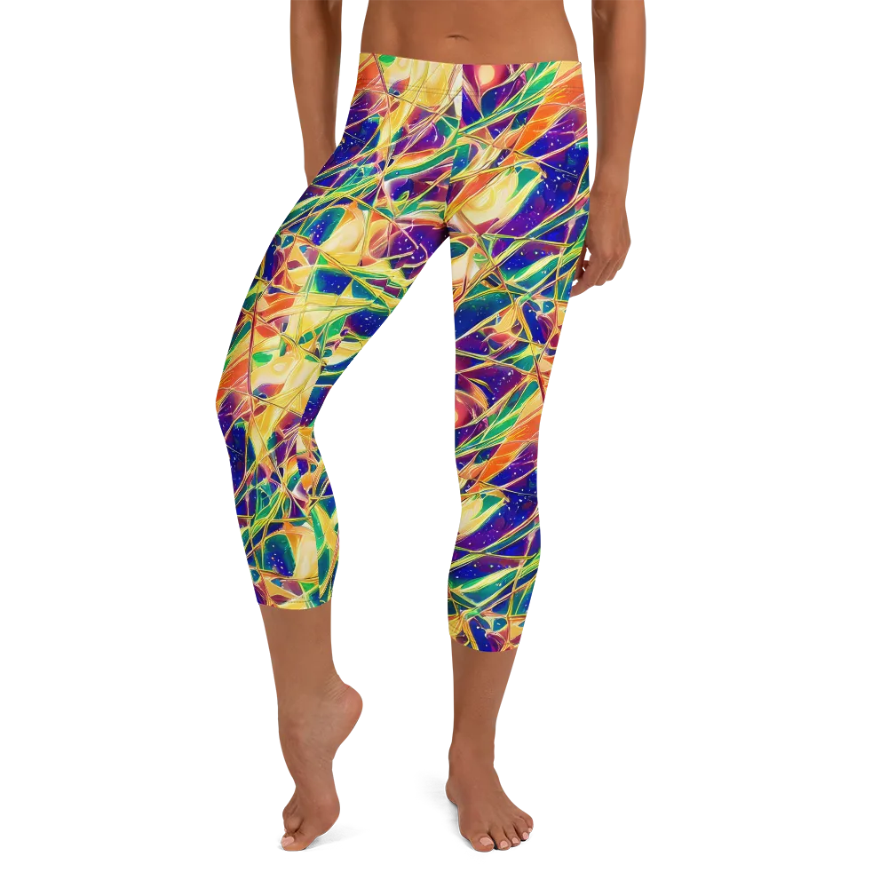 Solar Prism on Capri Leggings — Front