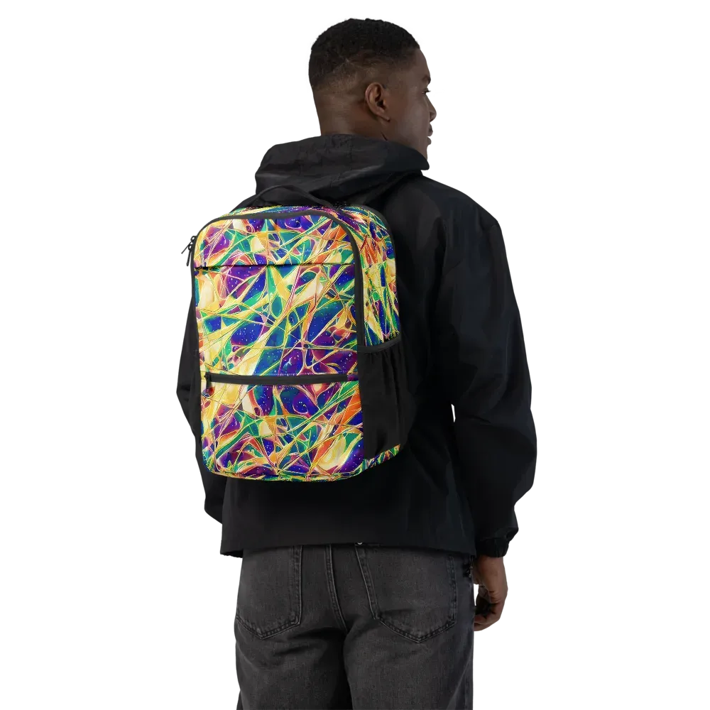 Solar Prism on Utility Backpack — Back