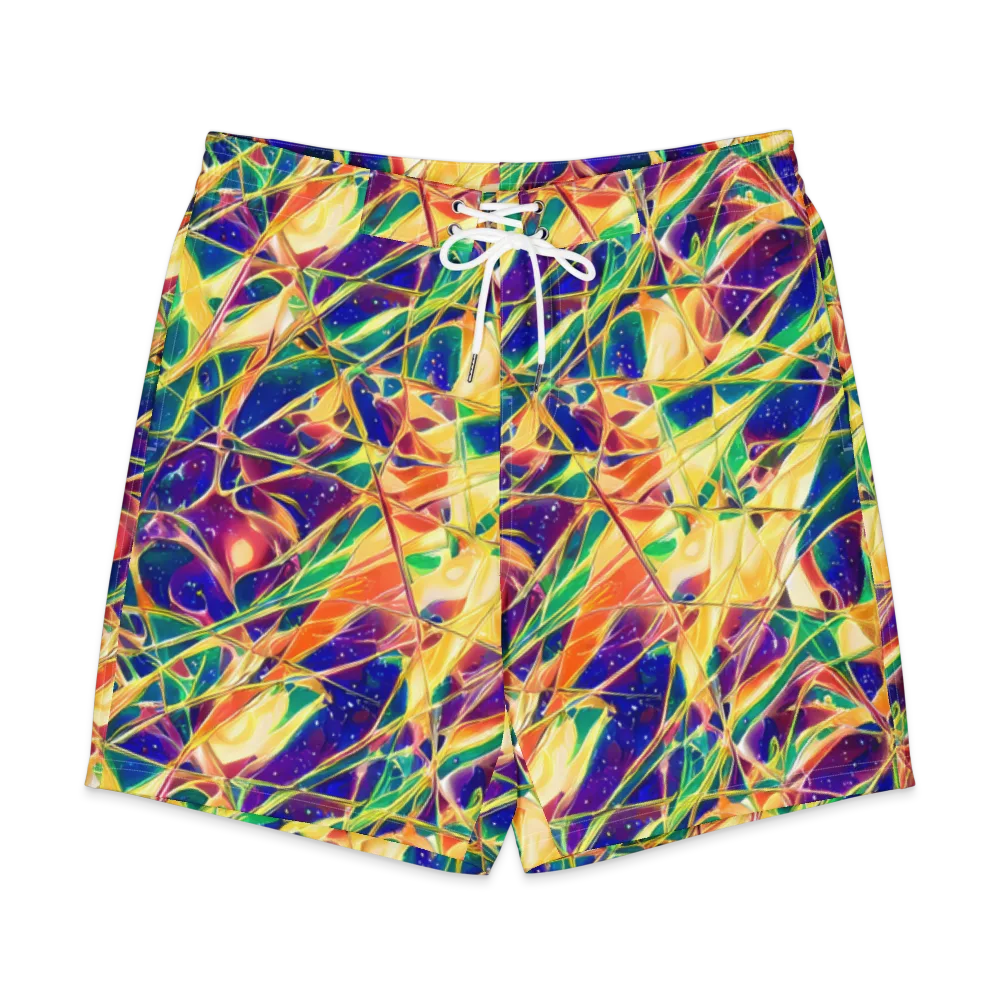 Solar Prism on Men's Board Shorts — Front